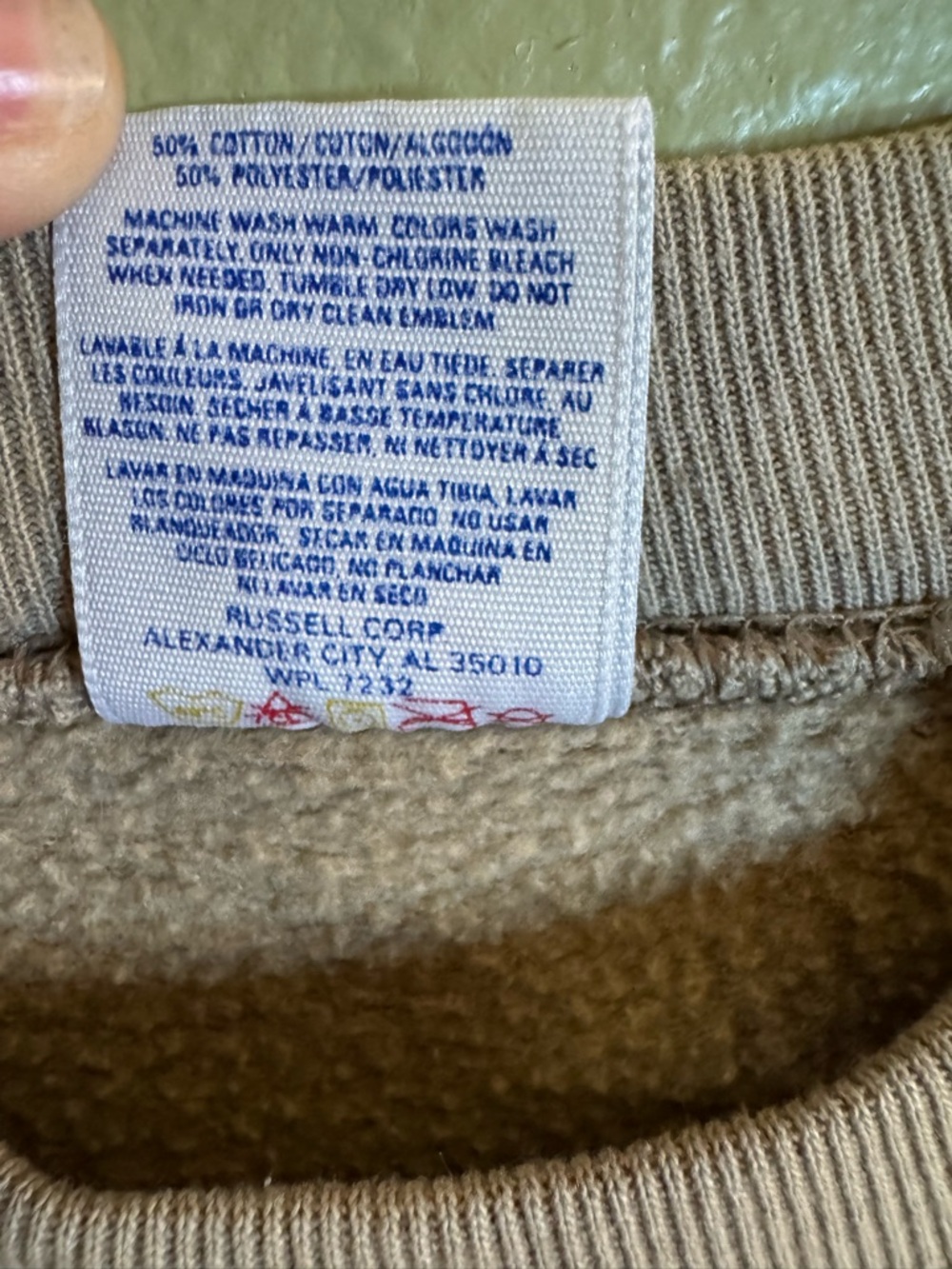 Jerzees Men's/Womens Crewneck Pottery Barn Sweatshirt - Picture 3 of 8